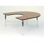 Laminate Top Horseshoes Table,Nursery Desks,Children Tables-XT-CT006