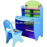 kids adjustable learning table and chair set children funiture with healthy wood-TY10070