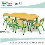 school wooden table and chair for children plastic chair-HB-06001