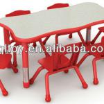 Non-toxic and eco-friendly material excellent quality children table and chair