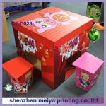 high quality preschool kindergarten cardboard table children-custom