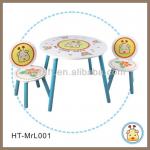 HT-Mrl001 MDF and Pine children table and chair-HT-Mrl001