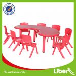 Cheap and Colorful Children Plastic Table and Chairs Set LE-ZY005
