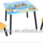 kids furniture Table with two chairs-F0221+F0222+F0223