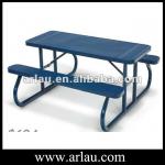 Punched Steel Plate Picnic Table Sets Patio Furniture Patio sets