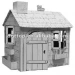 Corrugated Cardboard House Kids Toy-T.TOP H-70