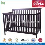 BQ wooden comfortable crib bed set