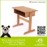 Height Adjustable Children Study Table Made Of Quality Bamboo With 2 Years Warranty-TH-Z1001