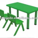 children favorite plastic table and chair