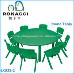 Hot selling practical plastic round kids table-ZK032-2 kids table