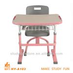 kids homework furniture study table and chair set-HY-A103C