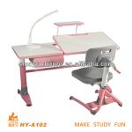 kids furniture height adjustable study table-HY-A102