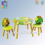 In stock!! wooden kid round table and chair set