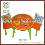 MDF and Pine children Table and chair set