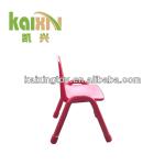 Children Furniture Kids Stackable Plastic Chair With Metal Leg