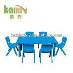 Kids Kindergarten Plastic Study Tables and Chairs School Toy-KXZY-016