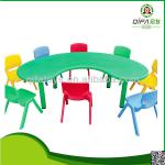 Colored Plastic Children table,kids table QF-F77