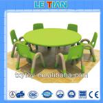 Preschool plastic kids table and chair for sale LT-2145G