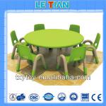 Preschool plastic kids table and chair for sale LT-2145G