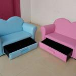 Bisini peach children sofa, lovely and fashion kid sofa (BF07-70161)