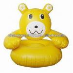 PVC inflatable toys ,inflatable animal sofa.children air sofa