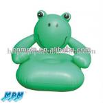 air animal chair, child small sofa with frog shape,inflatable frog sofa for kids