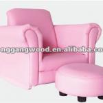 comfortable leather children sofa