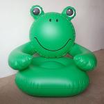 inflatable frog sofa/kids sofa/inflatable furniture