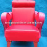 kids leather sofa,kids sofa chair,children pink leather sofa-LG06-S019