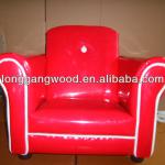 high quality children red leather sofa,kids leather sofa-LG08-S064