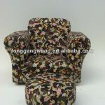 kid leather sofa and ottoman,sofa furniture,modern sofa chair