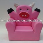 cartoon kids leather sofa,children pink sofa,pink leather chairs