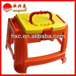 Storage and set padded step stool for baby-HXC-PSC23