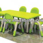 kids table and chair used for preschool ,plastic table