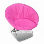 LX6093 kids foldable moon round chair