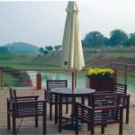 2013 the new wooden garden chair and table-JT-12001