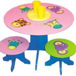2013 Wooden children table and chair