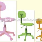 Plastic children chair with gas spring to height up and down