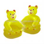 Pvc inflatable baby chair/inflatable kids seat/plastic baby sofa