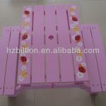 Wooden children picnic table