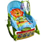 New Fisher soothing massage baby chair,nattierblue baby bouncer-WT2811