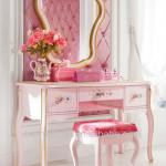 European style wooden dressing table, lovely children furniture (BF07-70146)