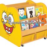 lovely cartoon style Children storage cabinet/bookshelf/toy cabinet