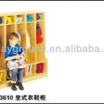 (HC-3610)CHILDHOOD DREAM !!!EXERCITING!!HIGH QUALITY WOODEN CHILDREN CLOTHES CABINET-HC-3610