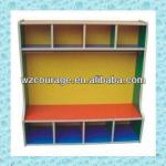 colorful bookcase children cabinet-kr6201