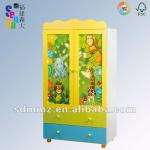 2012 New Design!! Wood Kid Bedroom Wardrobe