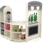 2014 lovely colorful kids toys game storge kindergarten cabinet educational furniture toys storge-HJL-CK008