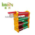 Children plastic multifunctional toy cabinet-KXHT-074