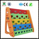 2013 kids furniture plastic book cabinet/kindergarten classroom furniture/bookshelf/bookrack QX-B6912-QX-B6912