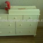 baby changing table /children dresser/7 drawer-7 drawer